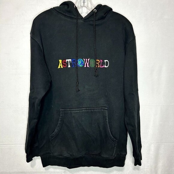 Travis Scott Astroworld Wish You Were Here Governors Ball Hoodie Sweatshirt Sz M - Picture 1 of 6